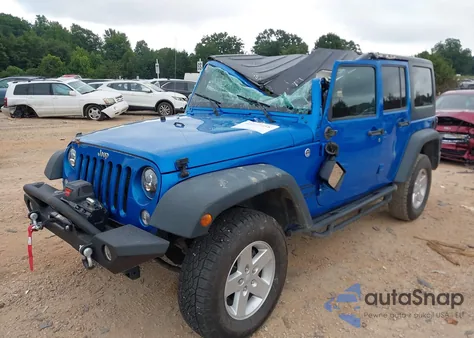 2015 Jeep Wrangler Unlimited Sport z USA, uszkodzony, nr VIN 1C4BJWDG7FL759171